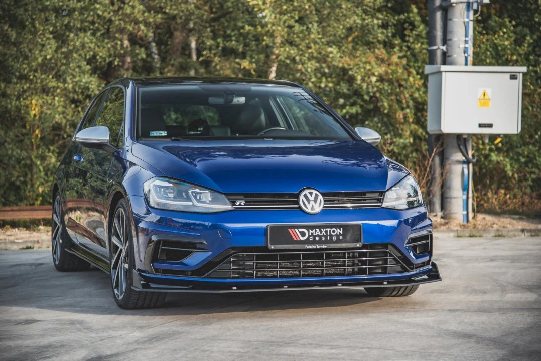 Maxton Design Racing Front Splitter V.2 For Volkswagen Golf MK7.5 R (2017-2020) - Image 4