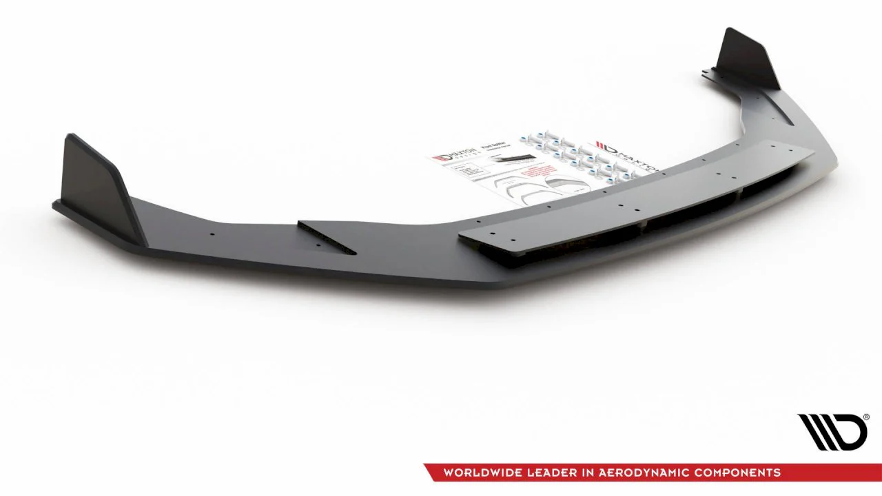 Maxton Design Racing Front Splitter V.2 For Volkswagen Golf MK7.5 R (2017-2020) - Image 5