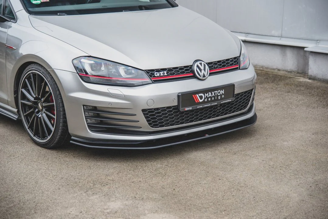 Maxton Design Racing Front Splitter For Volkswagen Golf MK7 GTI/GTD/GTE (2013-2016) - Image 4