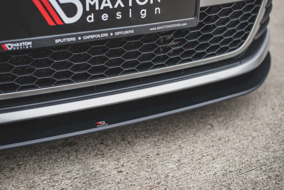 Maxton Design Racing Front Splitter For Volkswagen Golf MK7 GTI/GTD/GTE (2013-2016) - Image 5