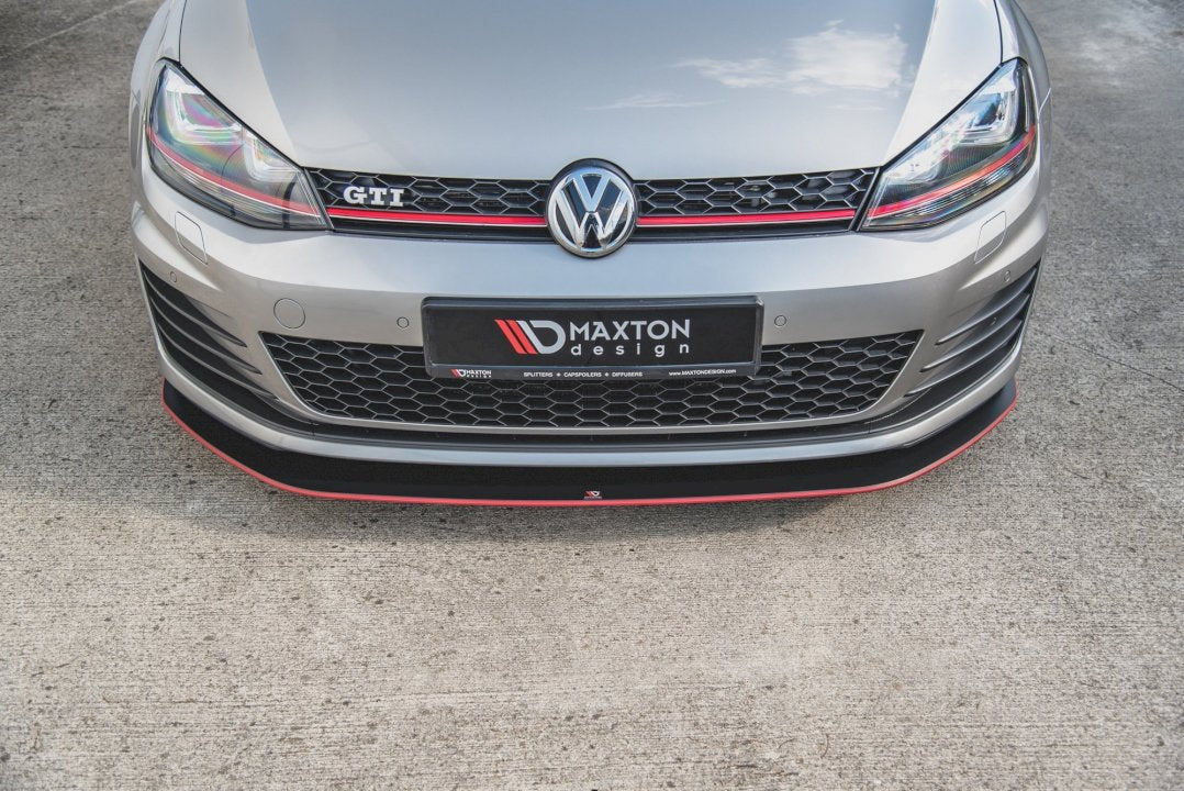 Maxton Design Racing Front Splitter For Volkswagen Golf MK7 GTI/GTD/GTE (2013-2016) - Image 8