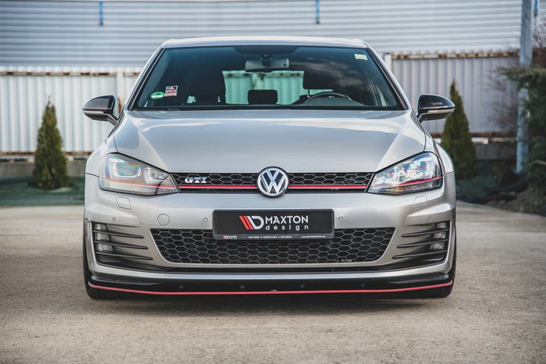 Maxton Design Racing Front Splitter For Volkswagen Golf MK7 GTI/GTD/GTE (2013-2016) - Image 9