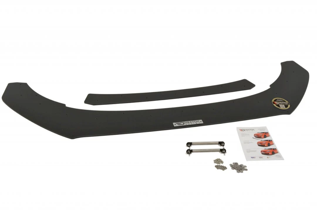 Maxton Design Racing Front Splitter For Volkswagen Polo MK5 GTI (Facelift) (2015-2017) - Image 5