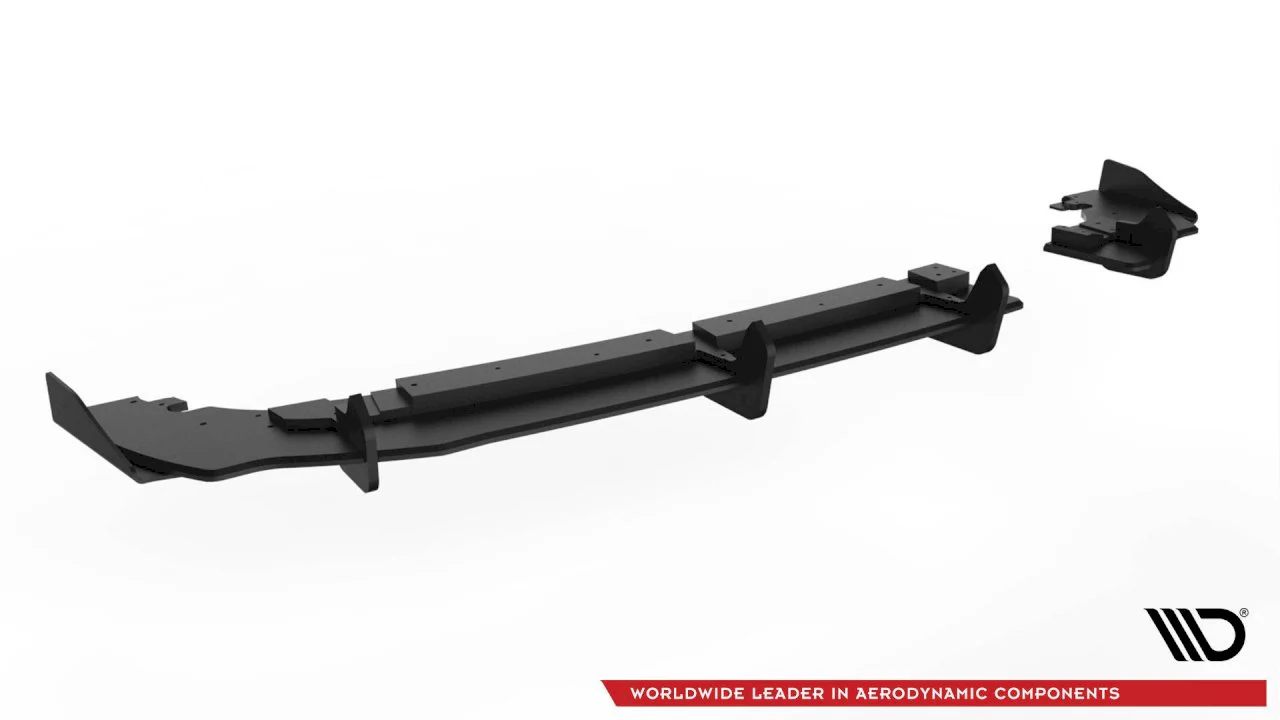 Maxton Design Racing Rear Diffuser For Ford Fiesta MK8 ST (2018+) - Image 4