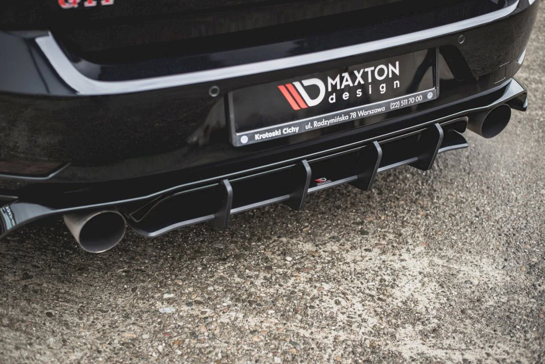 Maxton Design Racing Rear Diffuser For Volkswagen Golf MK7.5 GTI TCR (2019) - Image 5