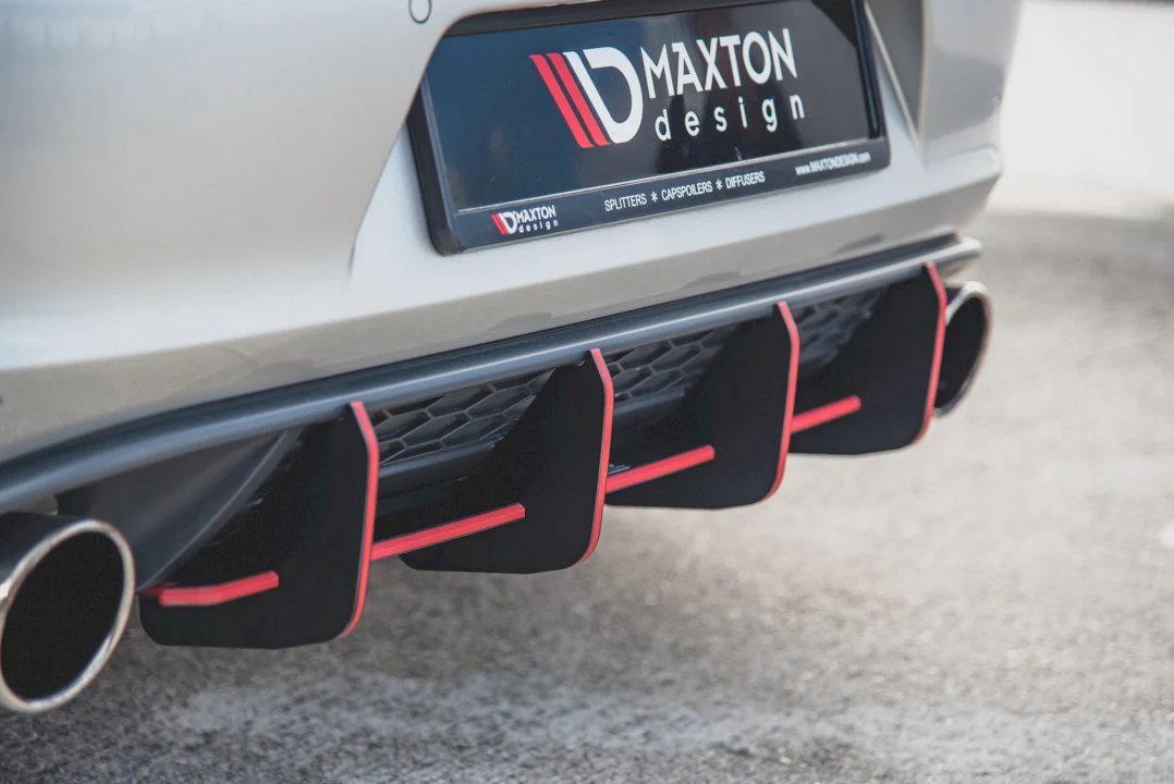 Maxton Design Racing Rear Diffuser V.1 For Volkswagen Golf MK7 GTI (2013-2016) - Image 11
