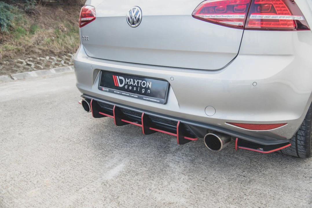 Maxton Design Racing Rear Diffuser V.1 For Volkswagen Golf MK7 GTI (2013-2016) - Image 12