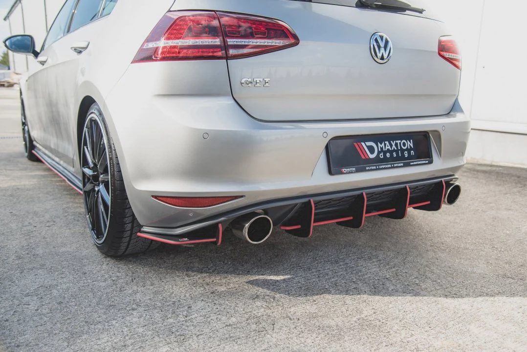 Maxton Design Racing Rear Diffuser V.1 For Volkswagen Golf MK7 GTI (2013-2016) - Image 13