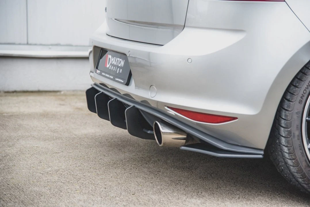 Maxton Design Racing Rear Diffuser V.2 For Volkswagen Golf MK7 GTI (2013-2016) - Image 7