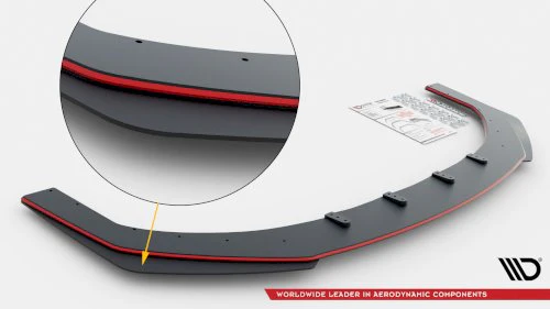 Maxton Design Racing Rear Side Splitters/Spats & Flaps for Volkswagen Golf MK7.5 R (2017-2019) - Image 10