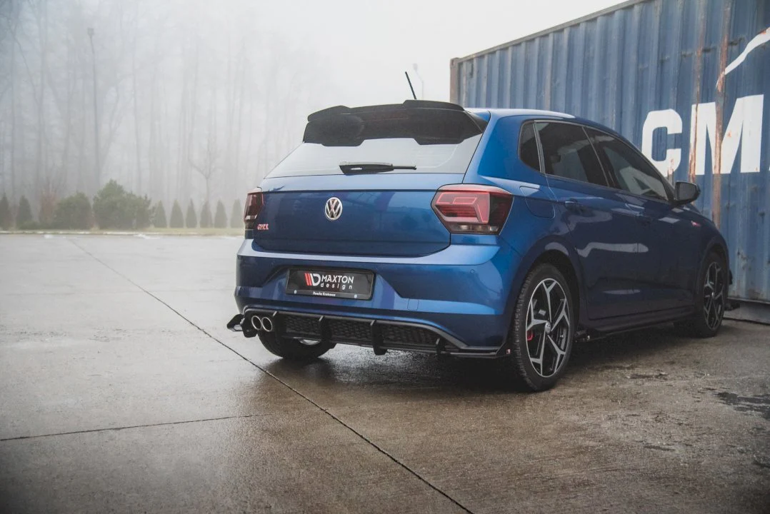 Maxton Design RACING REAR VALANCE (+FLAPS) VW POLO GTI MK6 (2017-2021) - Image 2