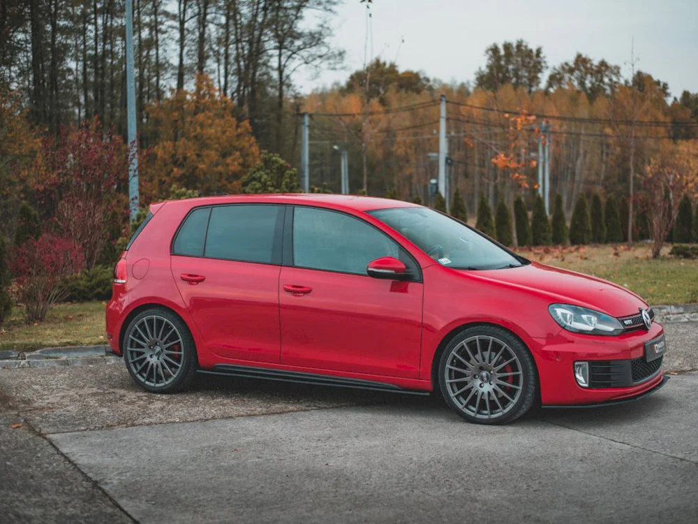 Maxton Design Racing Side Skirts for Volkswagen Golf MK6 GTI 35TH (2008-2012) - Image 2