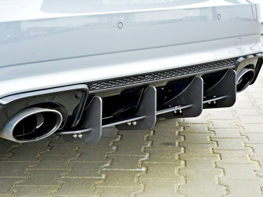 Maxton Design Rear Diffuser for Audi RS3 8VA Sportback Pre-Facelift (2015-2016) - Image 3