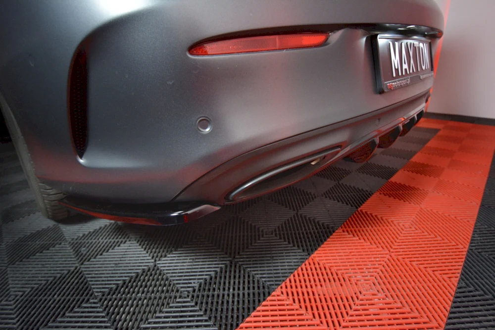 Maxton Design Rear Diffuser for Mercedes C-Class W205 Coupe AMG-Line (2015-2018) - Image 4