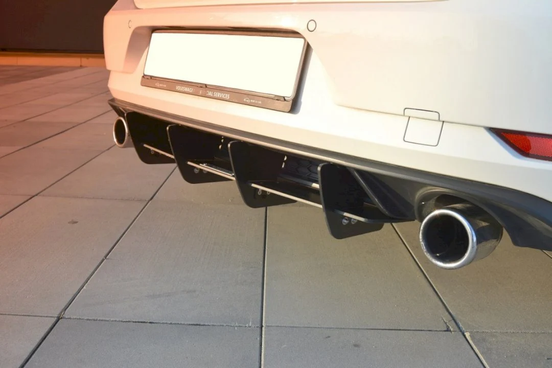 Maxton Design Rear Diffuser For Volkswagen Golf MK7.5 GTI (2017-2019) - Image 3