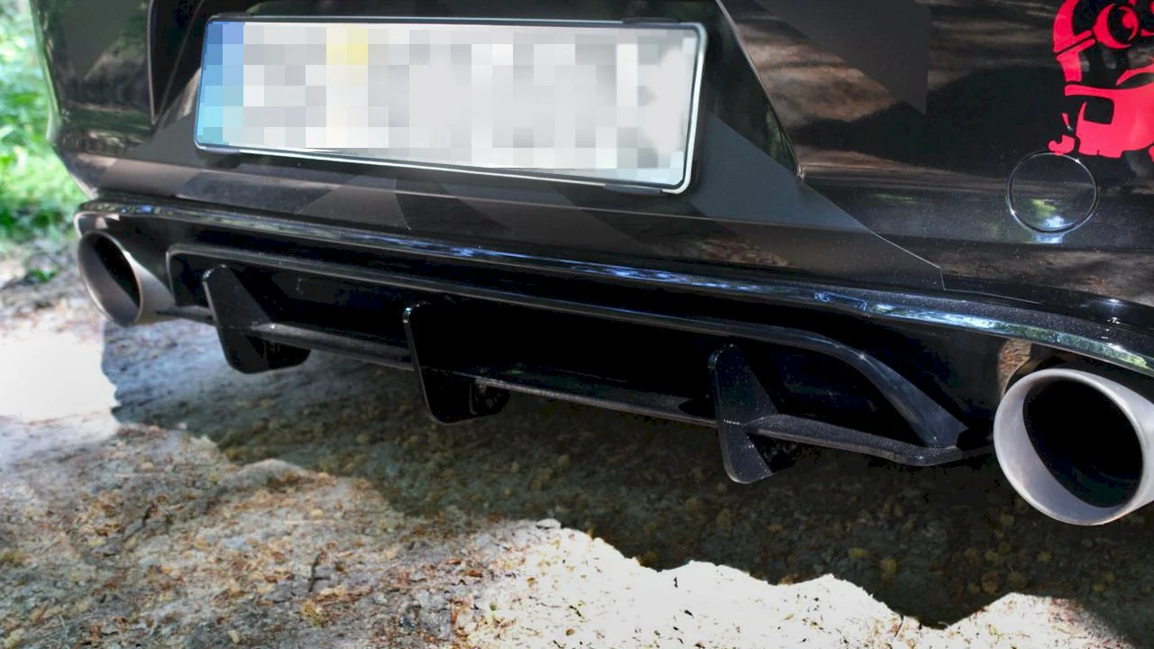 Maxton Design Rear Diffuser For Volkswagen Golf MK7 GTI Clubsport (2016-2017)