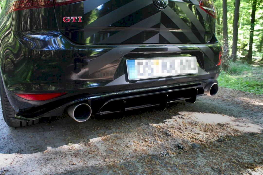 Maxton Design Rear Diffuser For Volkswagen Golf MK7 GTI Clubsport (2016-2017) - Image 2
