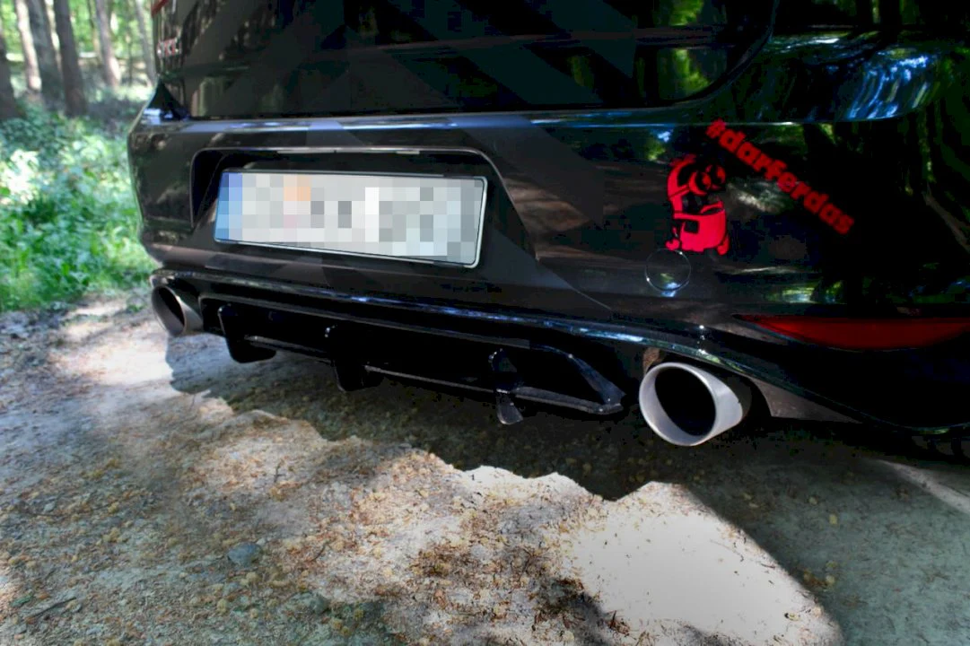 Maxton Design Rear Diffuser For Volkswagen Golf MK7 GTI Clubsport (2016-2017) - Image 3