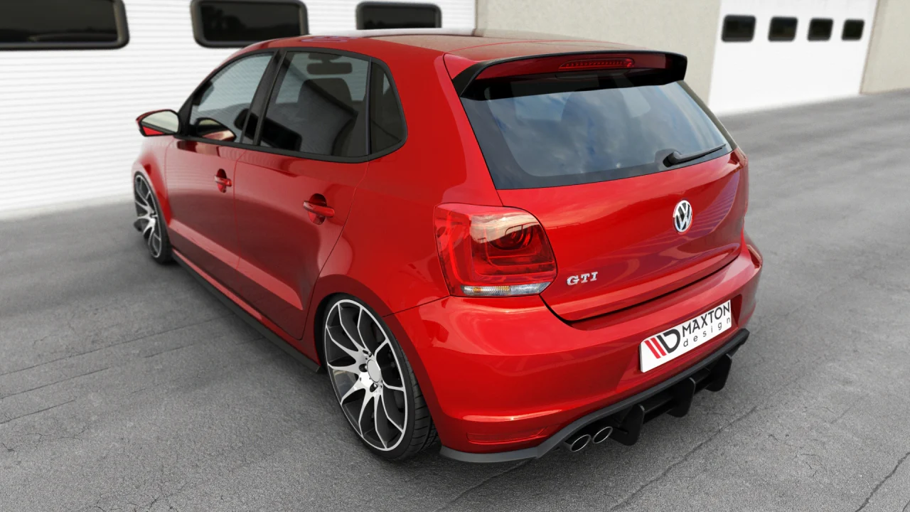 Maxton Design Rear Diffuser for Volkswagen Polo MK5 GTI (Facelift) (2015-2017) - Image 2