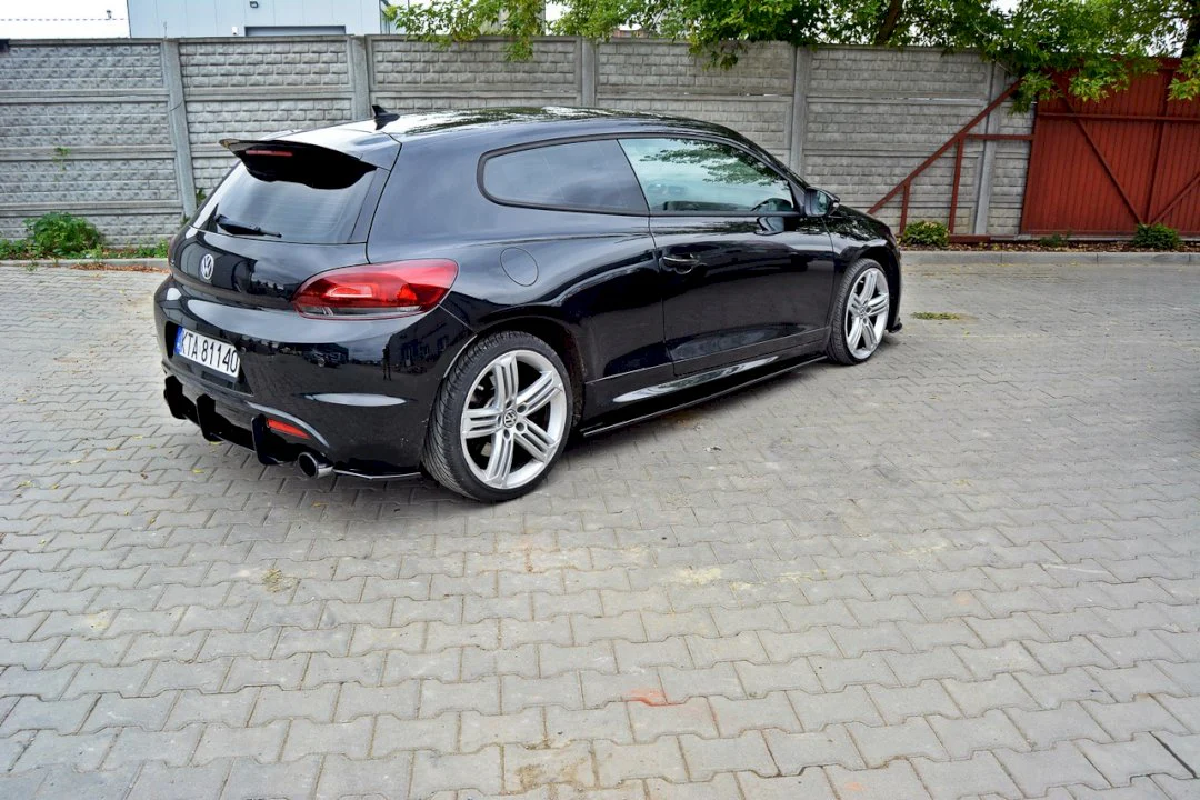 Maxton Design Rear Diffuser & Rear Side Splitters For Volkswagen Scirocco R MK3 (2009-2013) - Image 4