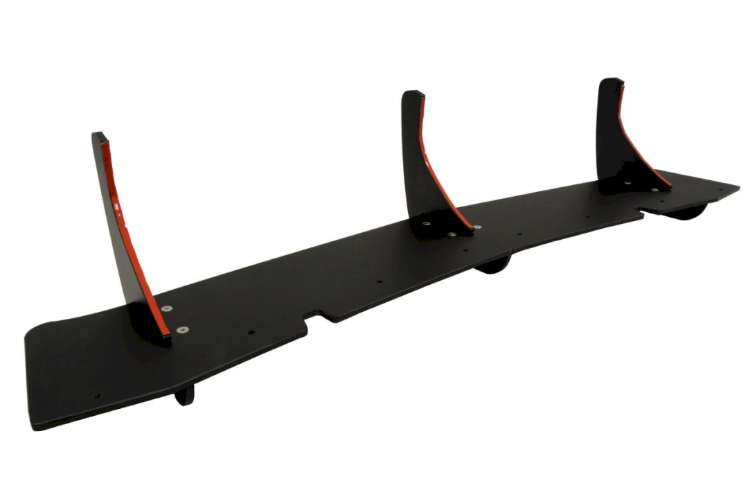 Maxton Design Rear Diffuser & Rear Side Splitters For Volkswagen Scirocco R MK3 (2009-2013) - Image 5