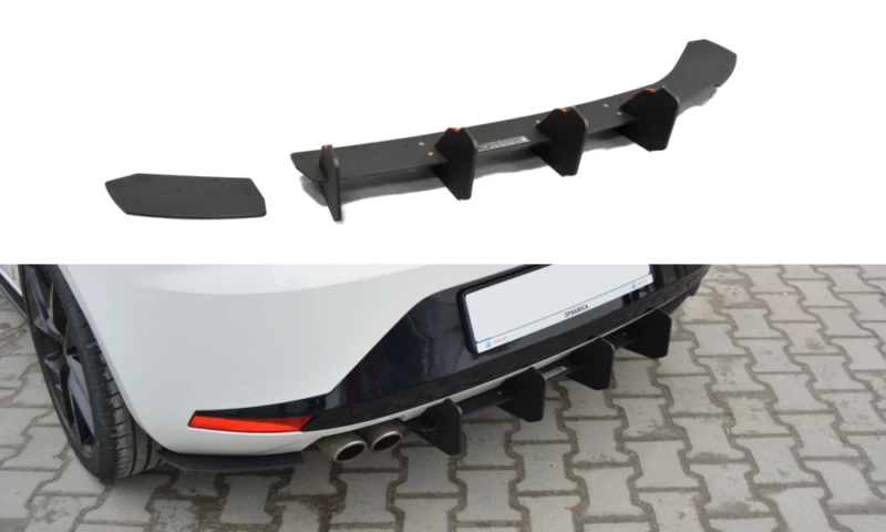 Maxton Design Rear Diffuser Seat Leon Mk3 FR - Image 4