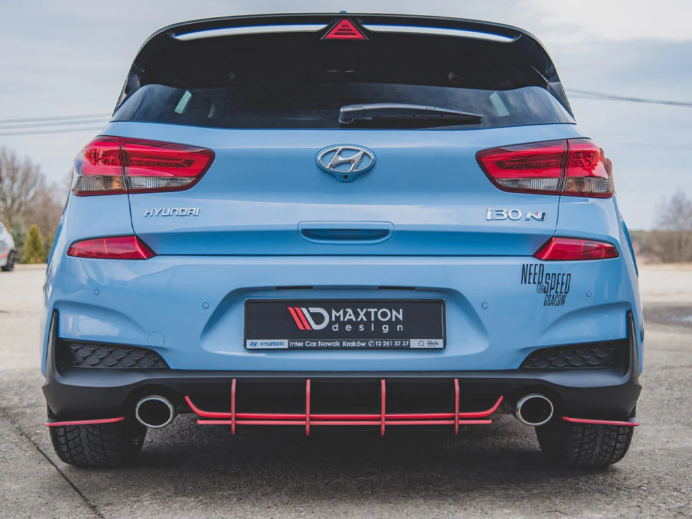 Maxton Design Rear Diffuser V.1 Hyundai i30N MK3 Hatchback (2017-2020) - Image 2
