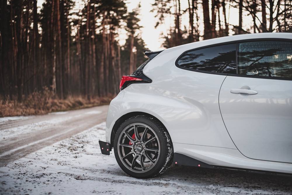 Maxton Design Rear Side Splitters & Flaps V.2 for Toyota GR Yaris MK4 - Image 5