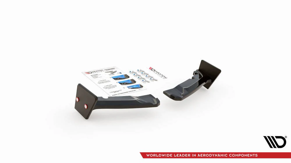 Maxton Design Rear Side Splitters & Flaps V.4 for Toyota GR Yaris MK4 - Image 3
