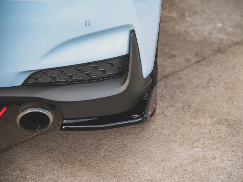 Maxton Design Rear Side Splitters (+Flaps) V.6 HYUNDAI I30N MK3 HATCHBACK (2017-2020) - Image 5