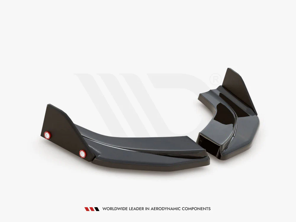 Maxton Design Rear Side Splitters (+Flaps) V.6 HYUNDAI I30N MK3 HATCHBACK (2017-2020) - Image 6