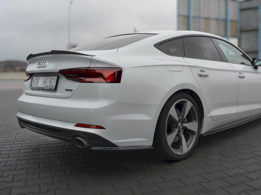 Maxton Design Rear Side Splitters/Spats For Audi A5 S-Line F5 Sportback (2016-2019) - Image 2