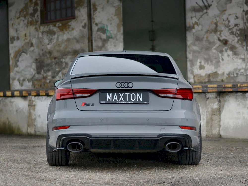 Maxton Design Rear Side Splitters/Spats For Audi RS3 8V Facelift Sedan (2017-2020) - Image 2