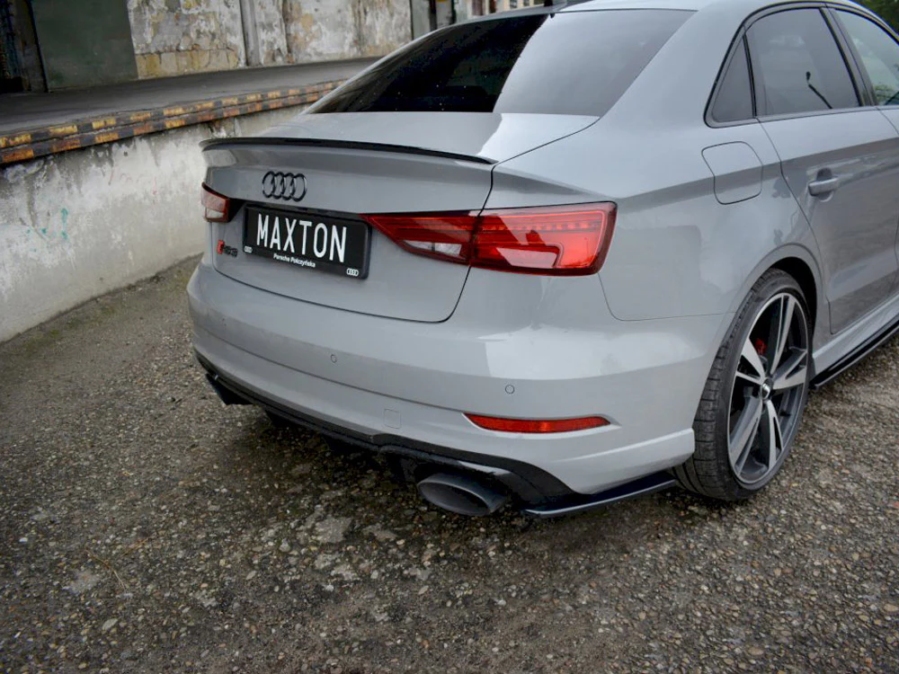 Maxton Design Rear Side Splitters/Spats For Audi RS3 8V Facelift Sedan (2017-2020) - Image 3