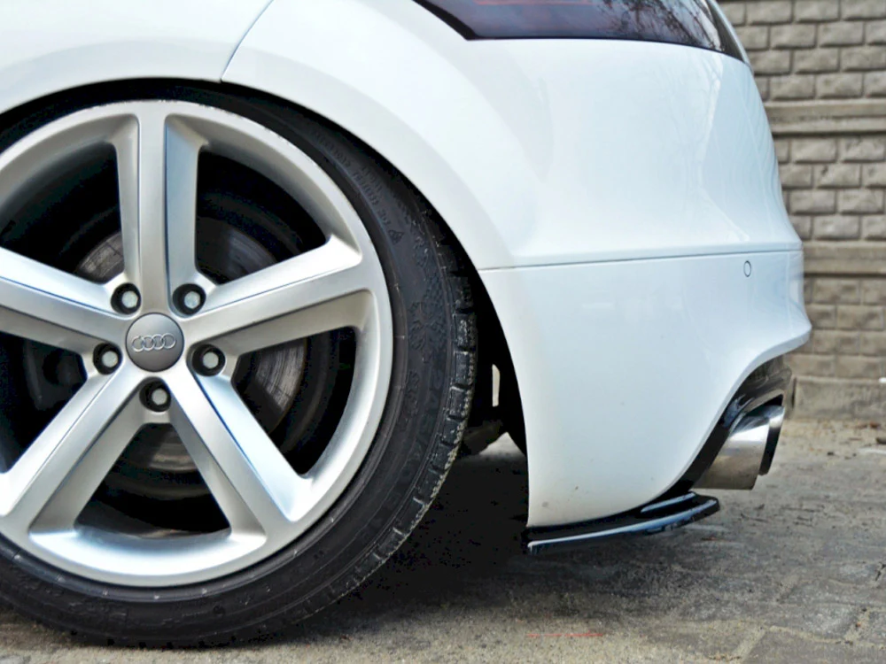 Maxton Design Rear Side Splitters/Spats For Audi TT S-Line MK2 8J (2008-2014) - Image 3