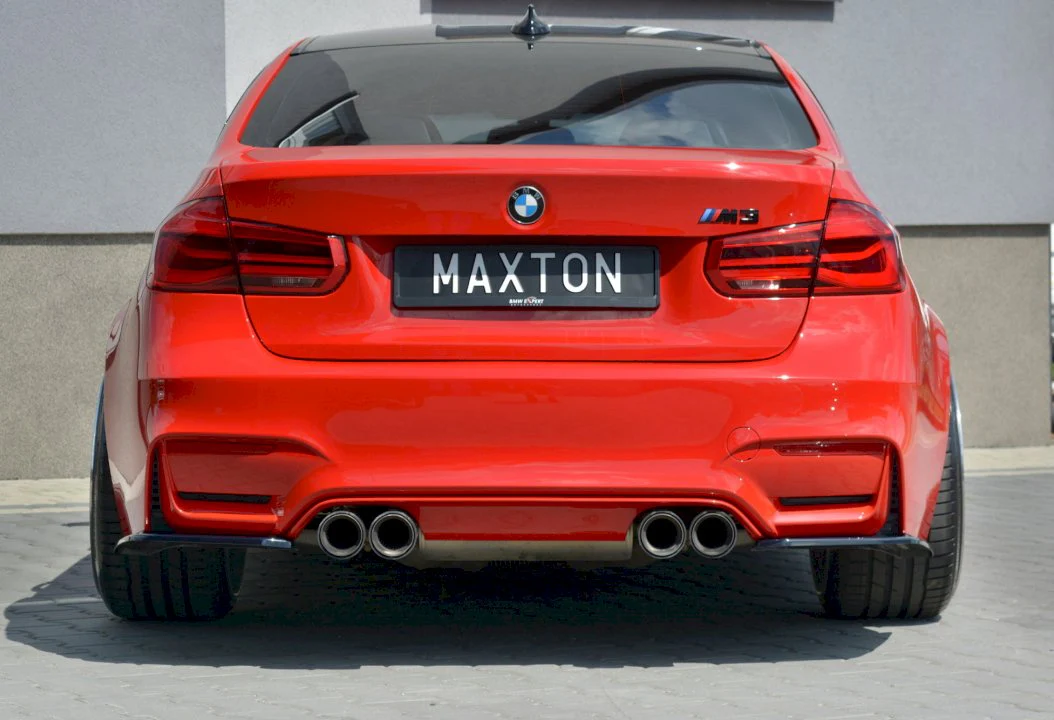 Maxton Design Rear Side Splitters/Spats V.1 For BMW M3 F80 (2014-2018) - Image 4