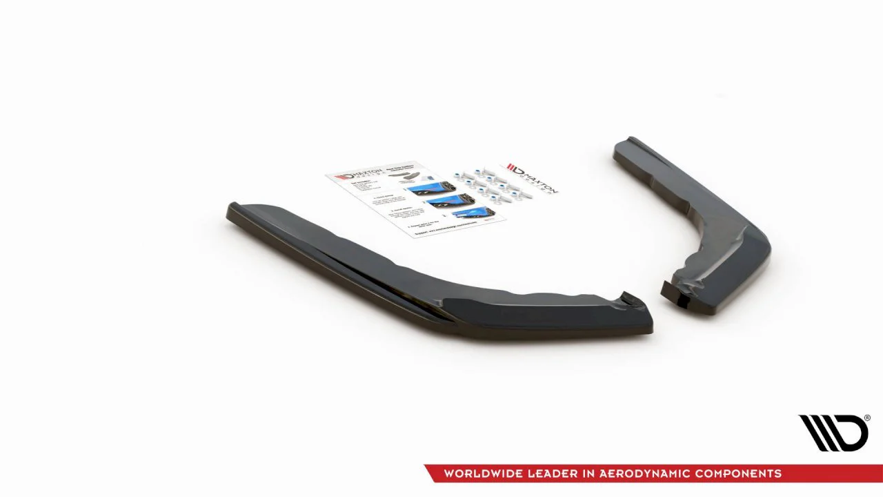 Maxton Design Rear Side Splitters/Spats V.1 For BMW M4 F82 (2014+) - Image 4