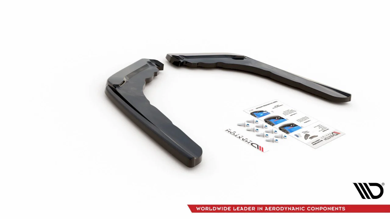 Maxton Design Rear Side Splitters/Spats V.1 For BMW M4 F82 (2014+) - Image 5