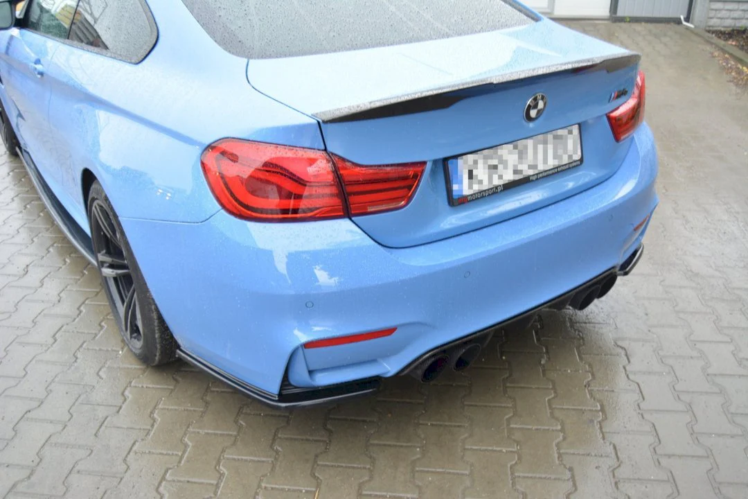 Maxton Design Rear Side Splitters/Spats For BMW M4 F82 M-Performance (2014-2020) - Image 4