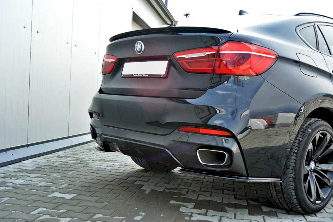 Maxton Design Rear Side Splitters/Spats For BMW X6 F16 M Sport (2014-2019) - Image 3