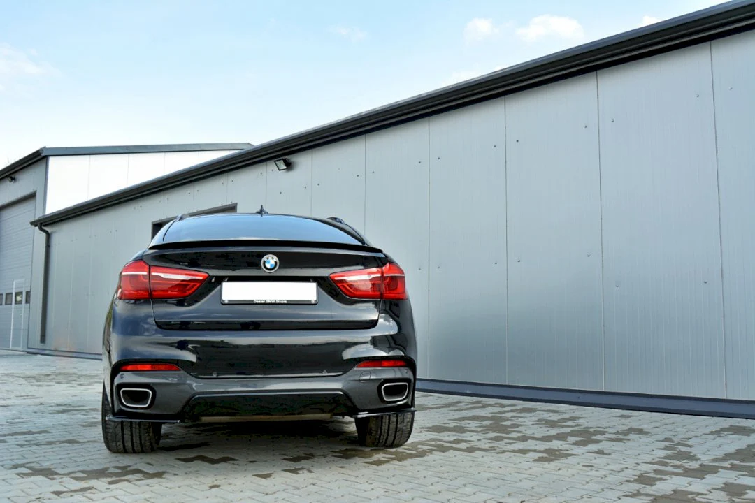 Maxton Design Rear Side Splitters/Spats For BMW X6 F16 M Sport (2014-2019) - Image 4