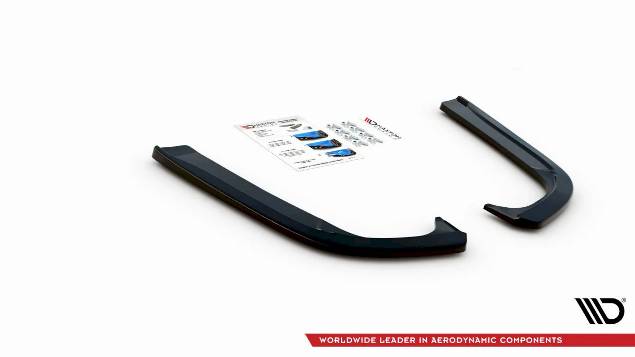 Maxton Design Rear Side Splitters/Spats for Skoda Octavia MK3.5 (2016-2020) - Image 4