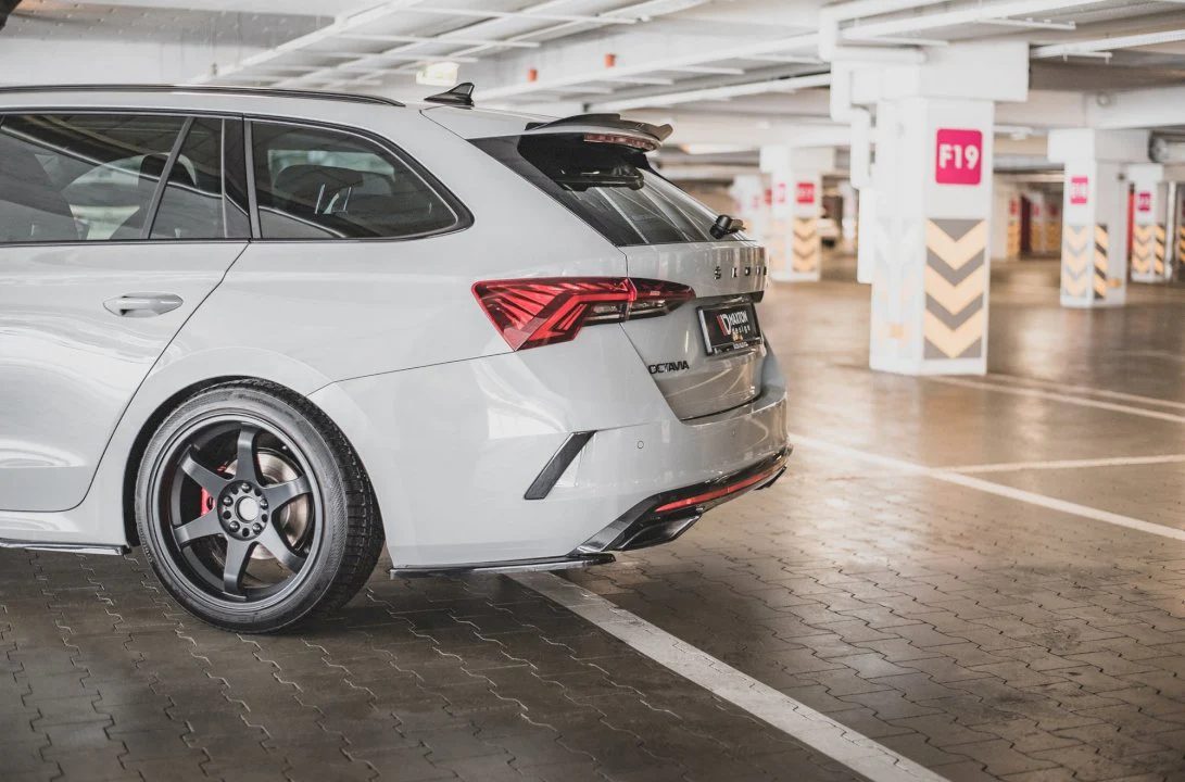 Maxton Design Rear Side Splitters/Spats V.1 For Skoda Octavia RS MK4 (2020+) - Image 5