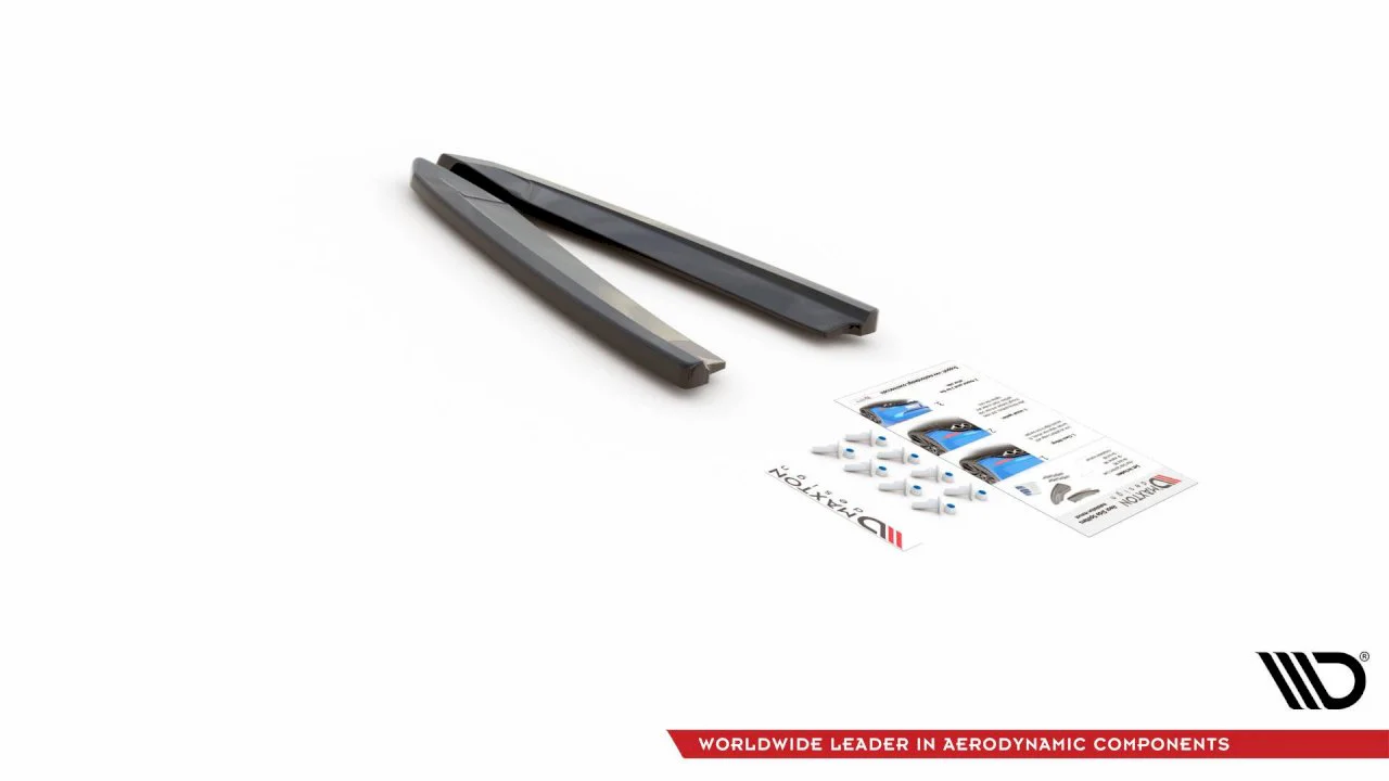 Maxton Design Rear Side Splitters/Spats V.1 For Skoda Octavia RS MK4 (2020+) - Image 6