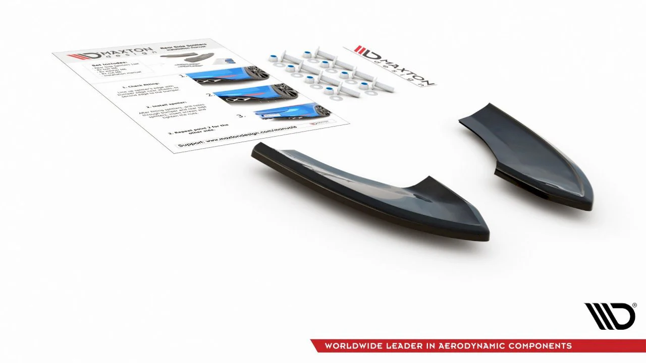 Maxton Design Rear Side Splitters/Spats For Volkswagen Golf MK7.5 GTI TCR (2019) - Image 6