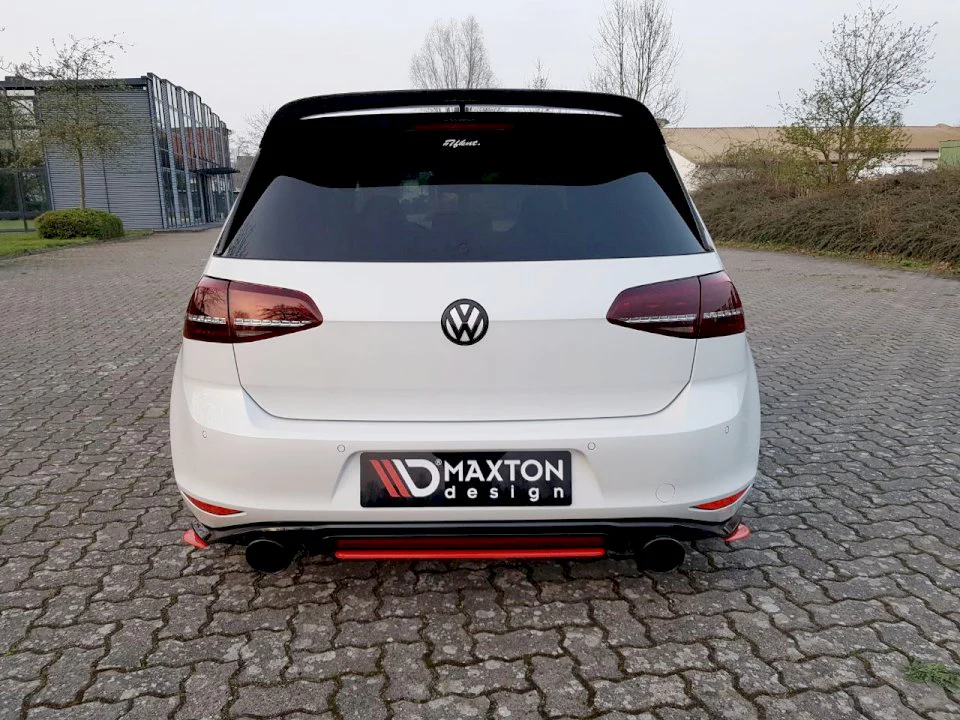 Maxton Design Rear Side Splitters/Spats For Volkswagen Golf MK7 GTI Clubsport (2016-2017) - Image 3