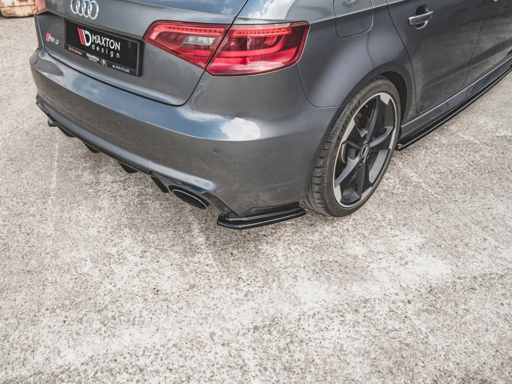 Maxton Design Rear Side Splitters/Spats V.1 For Audi RS3 8V Sportback (2015-2016) - Image 3