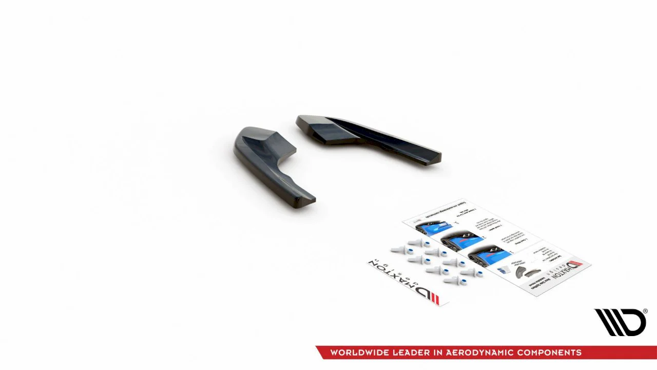 Maxton Design Rear Side Splitters/Spats For Volkswagen Golf MK8 R (2020+) - Image 7
