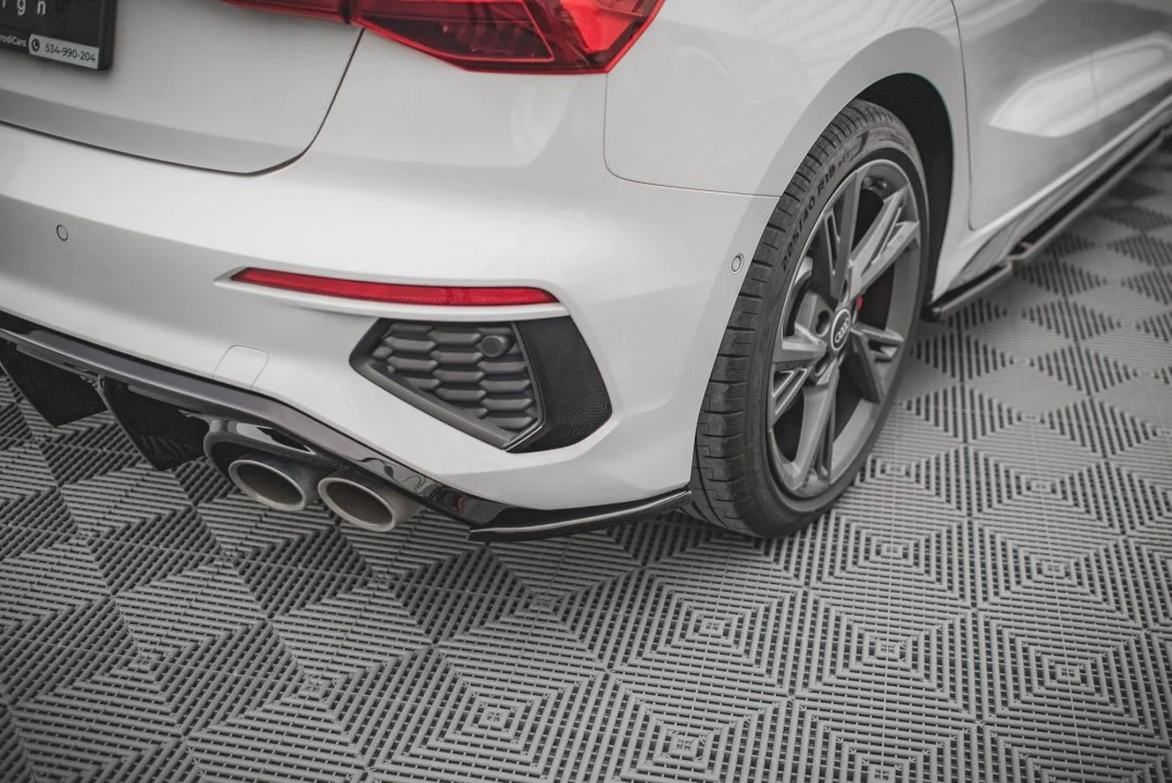 Maxton Design Rear Side Splitters/Spats V.2 For Audi S3 8Y (2020+) - Image 2