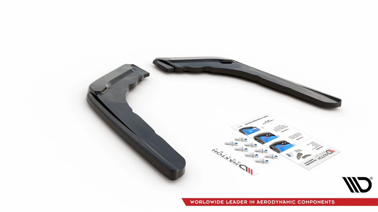 Maxton Design Rear Side Splitters/Spats V.2 For BMW M4 F82 (2014+) - Image 4